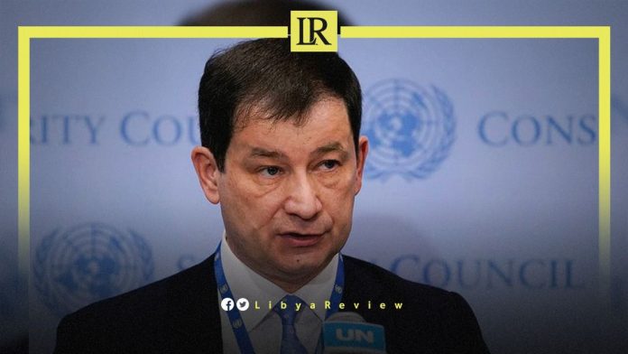 The First Deputy Permanent Representative of Russia to the UN, Dmitry Polyansky