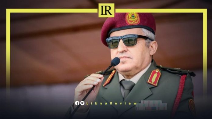 the Director of the Moral Guidance Department of the Libyan National Army (LNA), Major General Khaled Al-Mahjoub