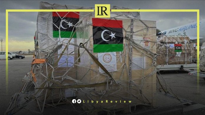 Libya Sends 15 Tons of Medical Supplies to Turkey
