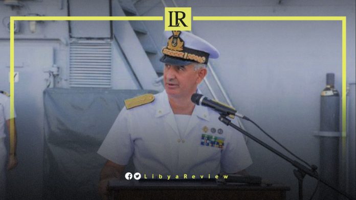 Rear Admiral Stefano Turchetto, the Commander of the European Union’s EUNAVFOR MED IRINI operation