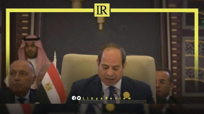 The Egyptian President, Abdel-Fattah El-Sisi