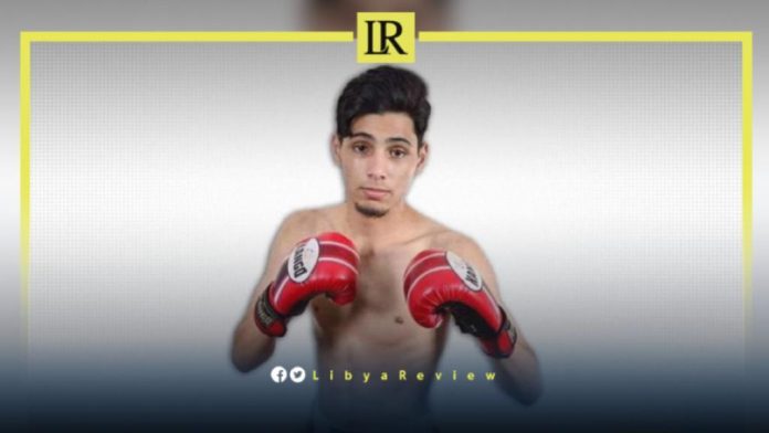 Libyan boxer, Saad Al-Falah