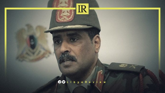 The Spokesperson for the Libyan National Army (LNA), General Ahmed Al-Mismari