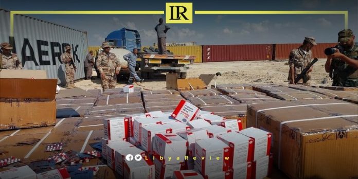 Libyan Customs Seize Large Drug Shipment at Benghazi Port