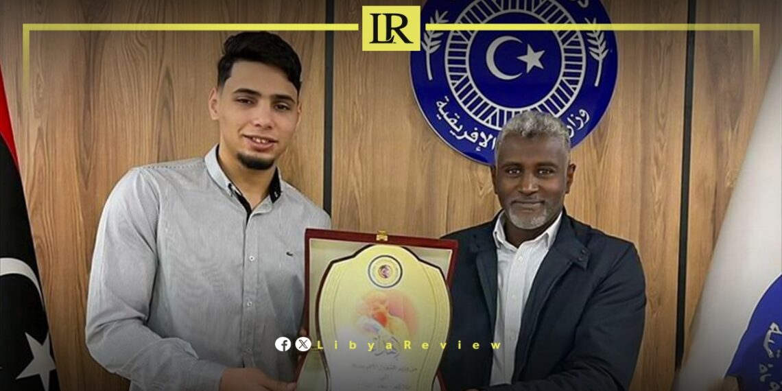 Libyan Boxer Saad Al-Falah Honoured by Government
