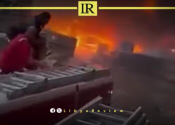 Fire Threatens Gas Lines in Libya