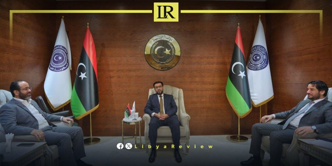 Libyan PM & Parliament Deputy Speaker Discuss Reconstruction Efforts