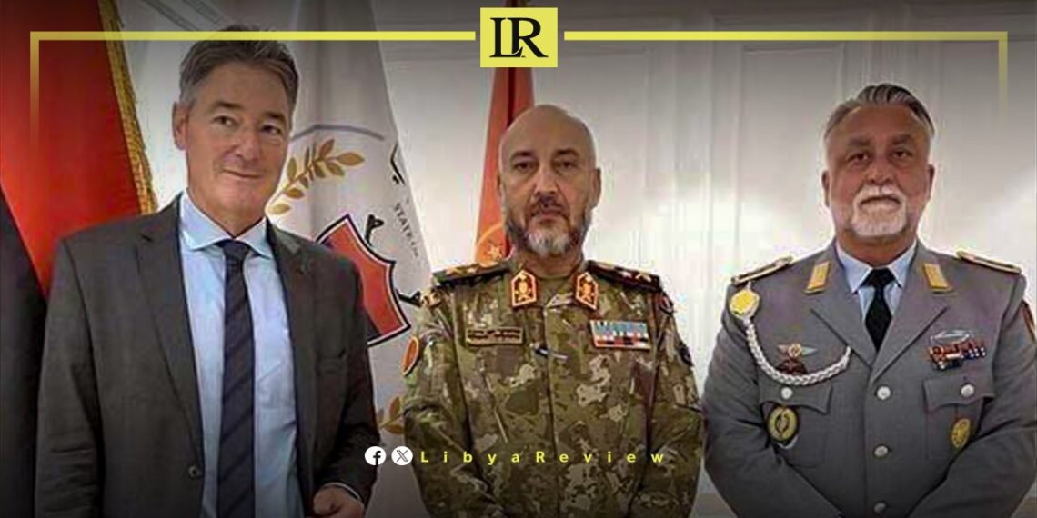 Libya & Germany Discuss Ways of Enhancing Military Cooperation