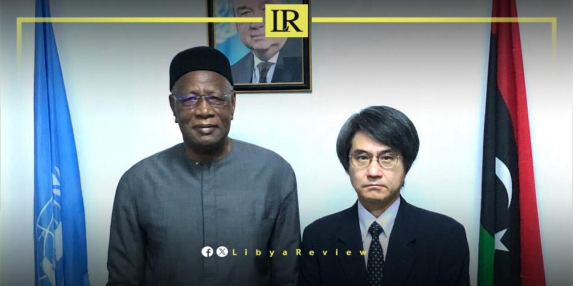UN Envoy & Japanese Ambassador Discuss Libyan Political Developments