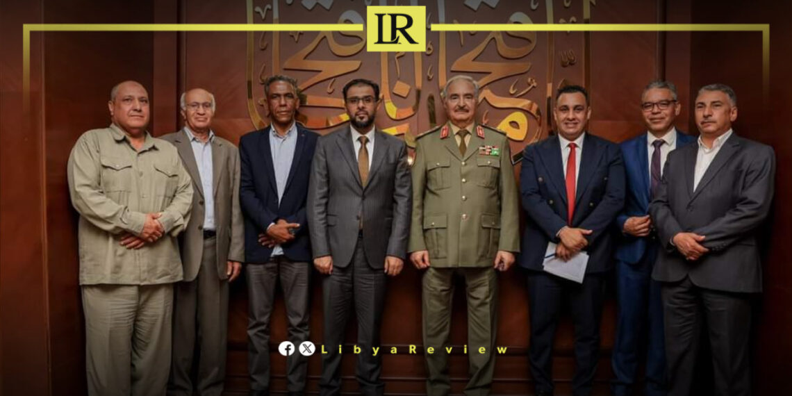 Haftar Reviews Reconstruction Plans in South Libya