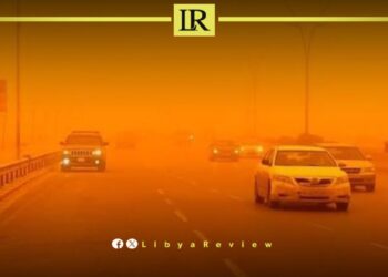 Sandstorm Turns Skies Yellow in East Libya