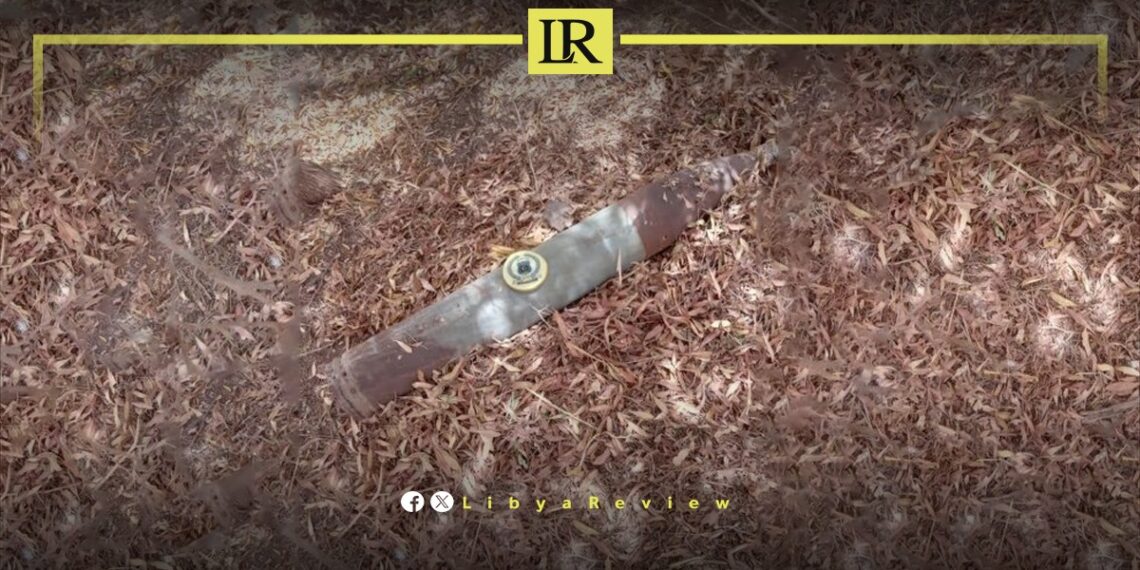 Libyan Authorities Dispose of War Remnants Found in Residential Area
