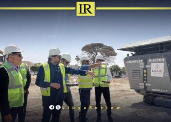 US Delivers Construction Waste Recycling Machine to Libyan Municipality