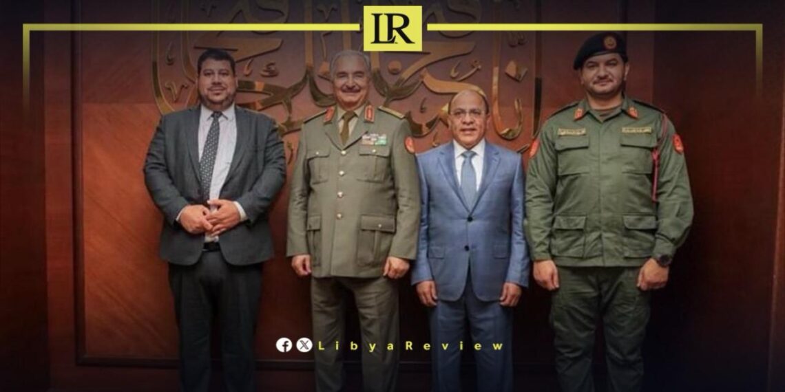 Haftar Discusses Challenges Facing Libya’s Oil Sector