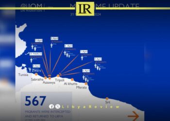 IOM: 567 Migrants Intercepted & Returned to Libya