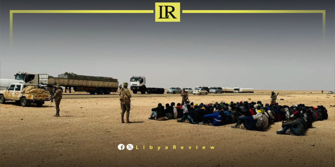 Libyan Army Intercepts Illegal Migrants