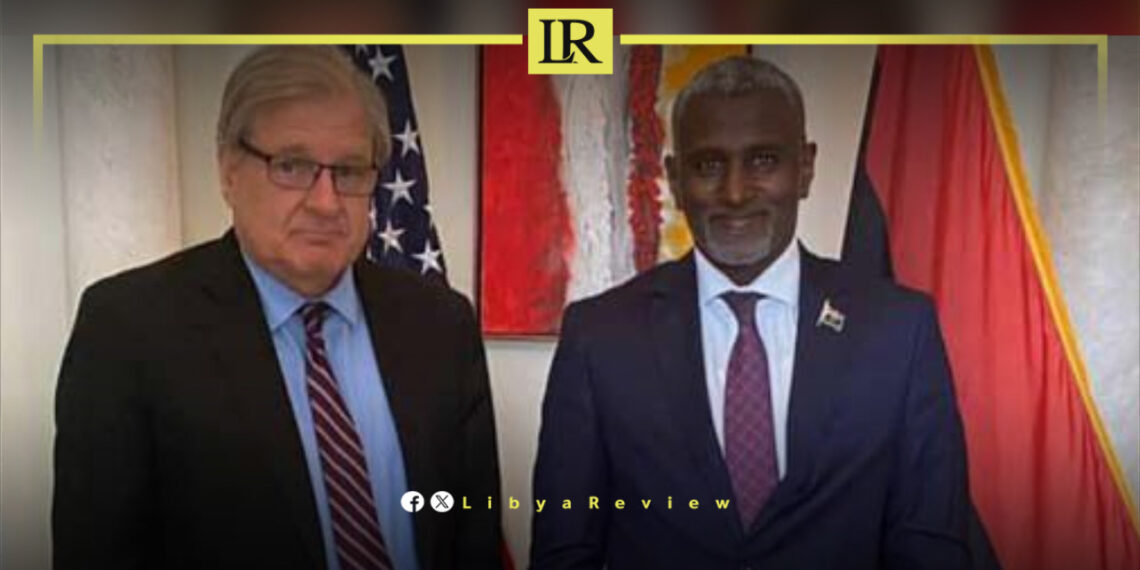 US Envoy & Libyan Minister Discuss Developments in Southern Region