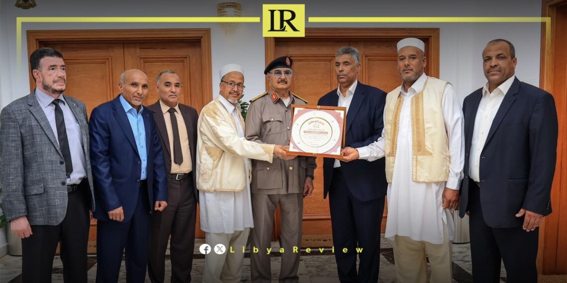 Haftar Meets Tribal Leaders From South Libya