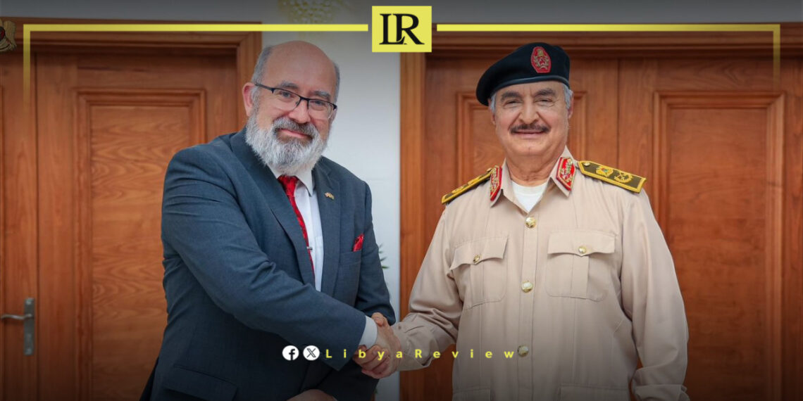 Haftar & UK Ambassador Discuss Preparations for Libya’s Elections