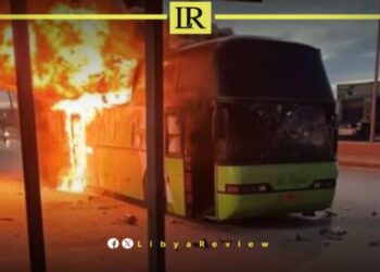 Libya’s NCHRL Blames Dbaiba Government for Arson Attack on Football Team Bus