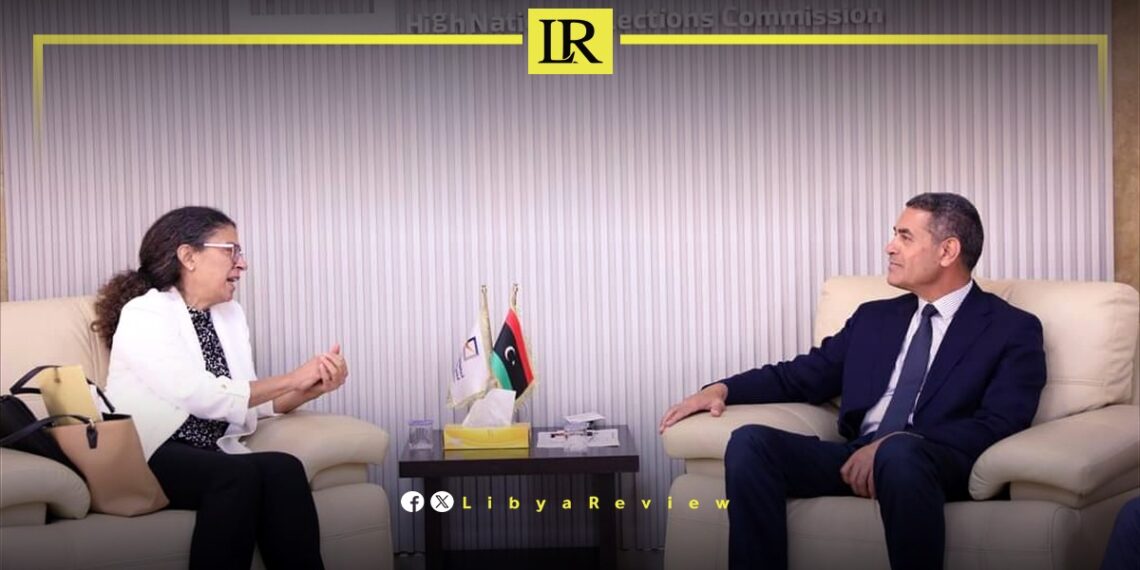 Al-Sayeh & UN’s Khoury Discuss Libyan Elections