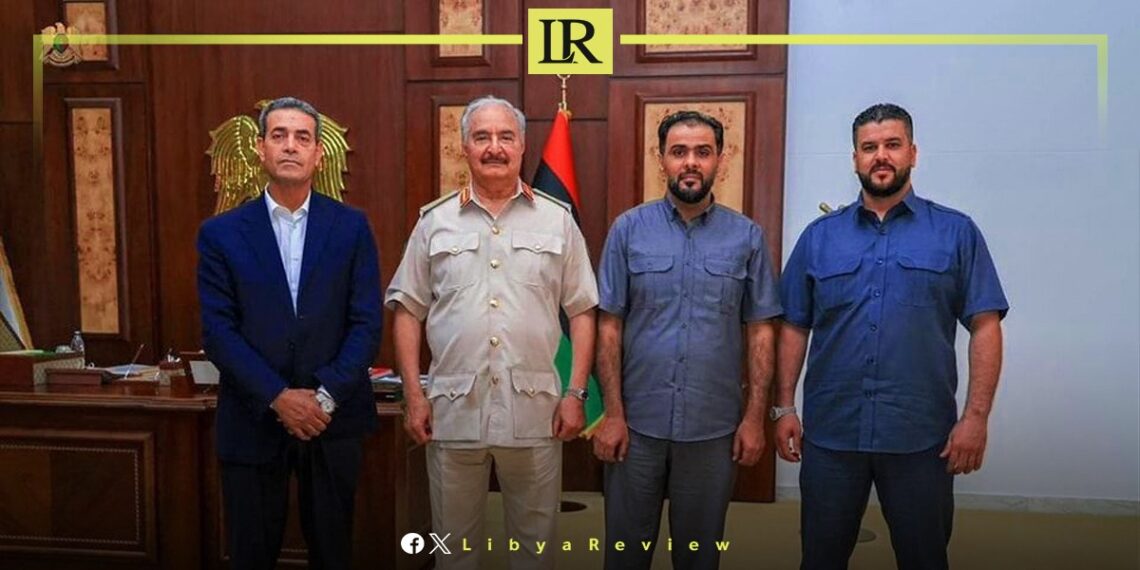 Haftar & Hammad Discuss Preparations for Libyan Elections
