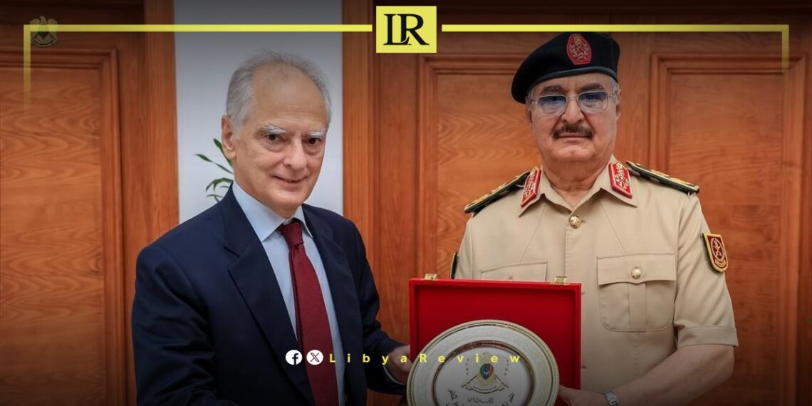 Haftar & Greek Ambassador Discuss Strengthening Bilateral Relations
