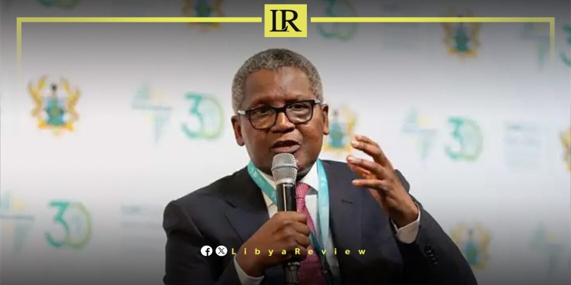 “Dangote” Refinery to Import Crude Oil from Libya