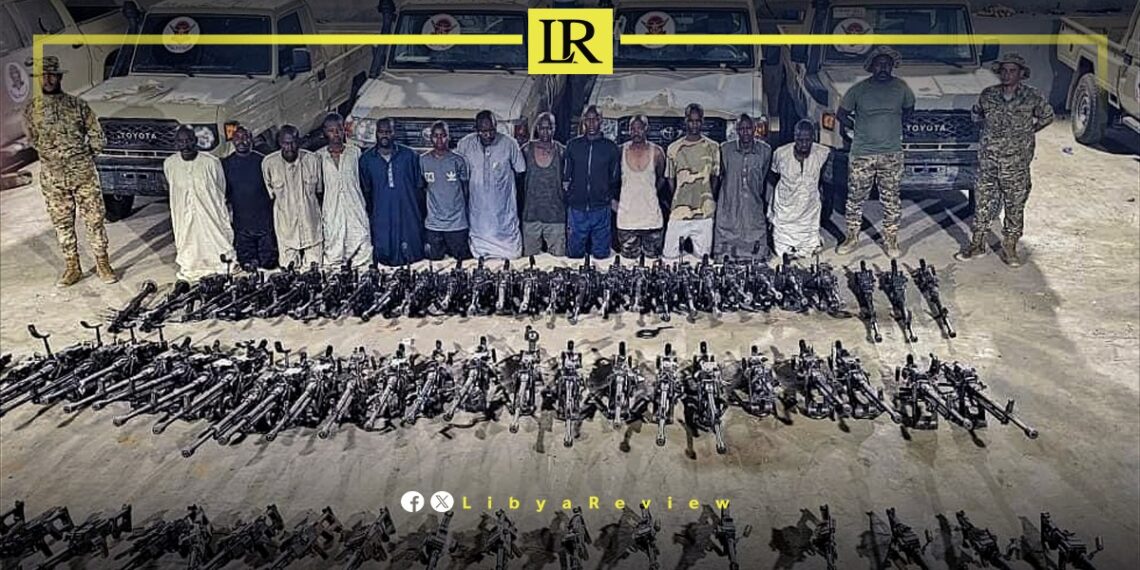 Libyan Army Seizes Weapons & Arrests 12 Smugglers