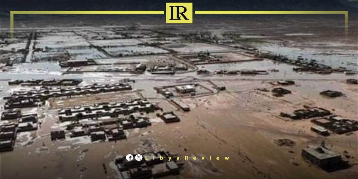 Libyan Army Forces Assist in Flood Relief Efforts