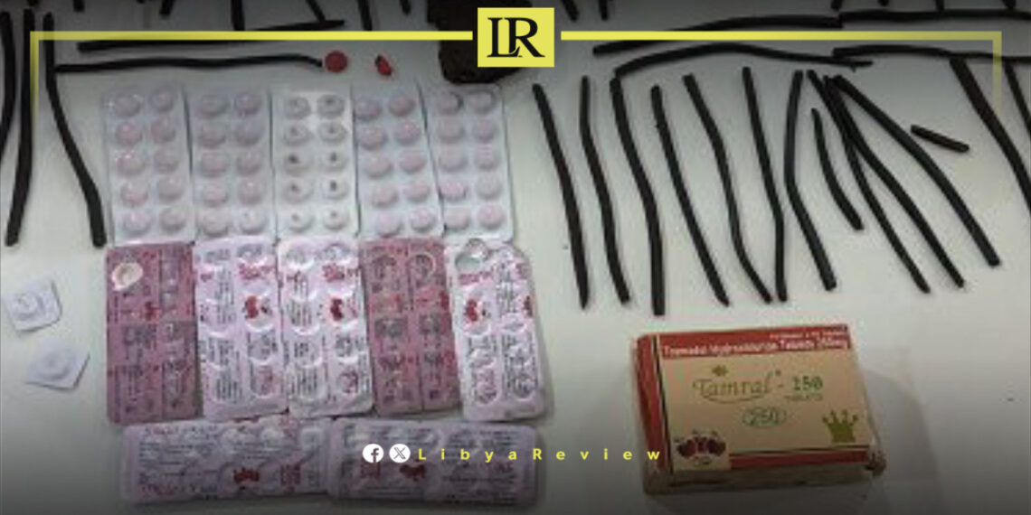 Large Quantity of Narcotic Pills & Alcohol Seized in Libya
