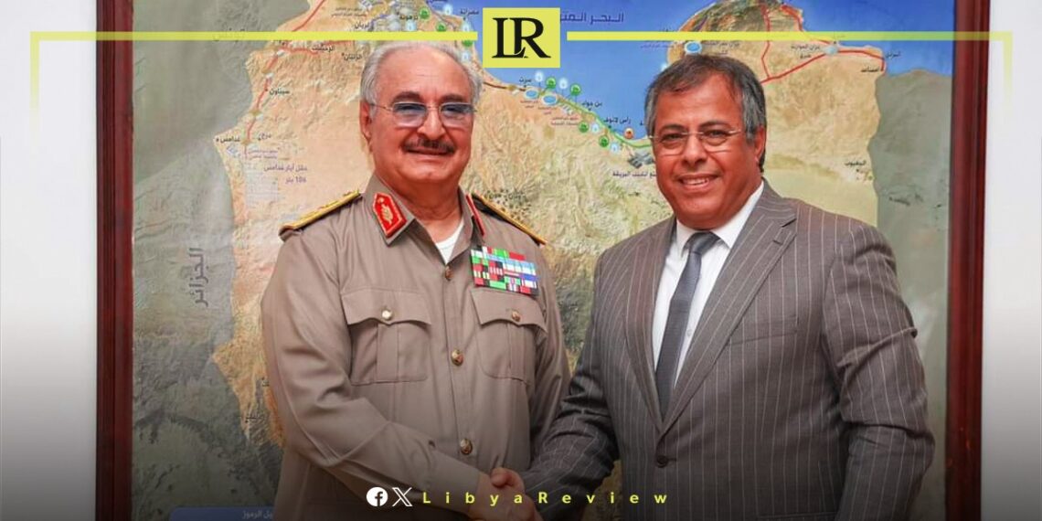 Haftar Holds Talks with Water Chief to Secure Water Supply to Whole of Country