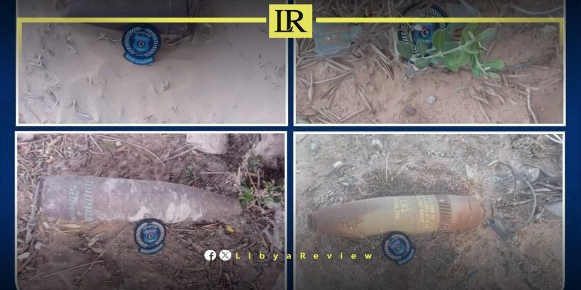 Libyan Security Team Identifies War Remnants in Tripoli