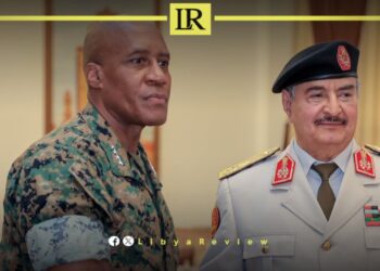 Haftar & AFRICOM Commander Discuss Enhanced Military Cooperation in Libya