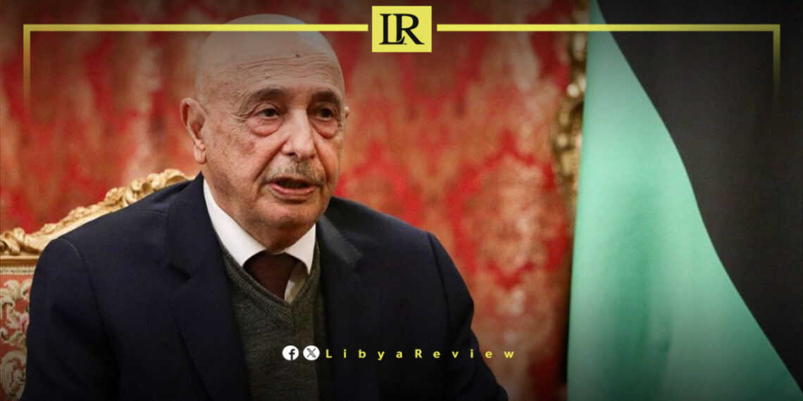 Libyan Parliament Speaker Calls for Urgent National Reconciliation