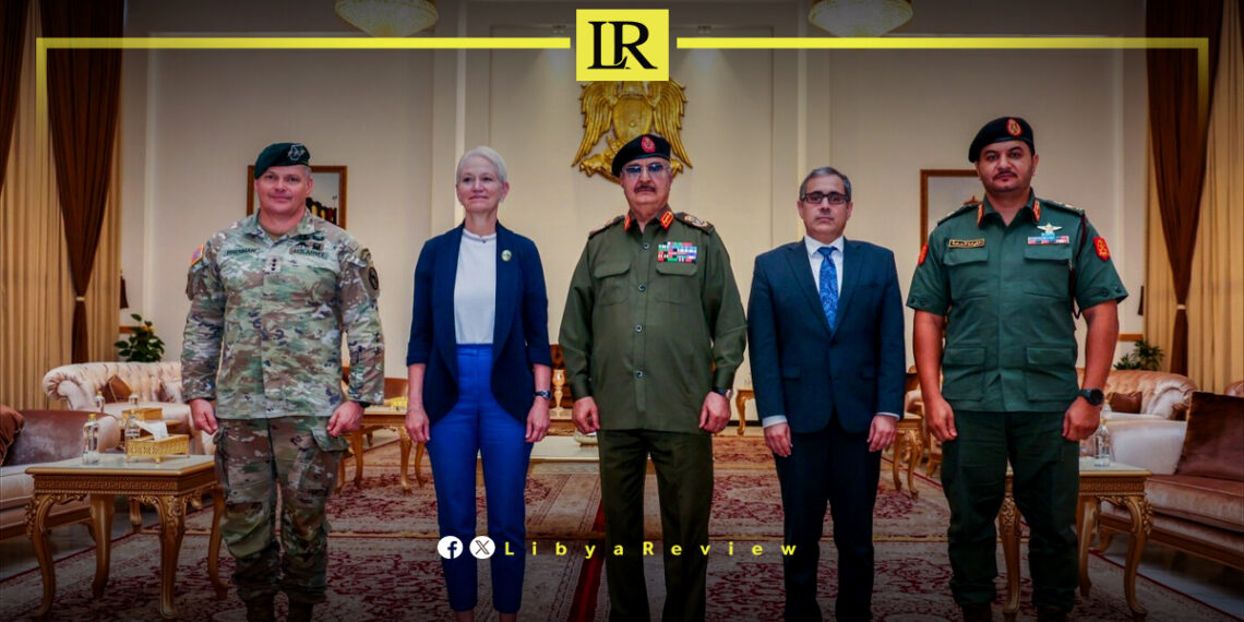 Haftar & US Delegation Discuss Joint Efforts to Combat Terrorism