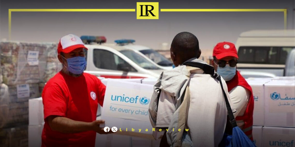 600 Sudanese Families Receive Humanitarian Aid from Libyan Red Crescent
