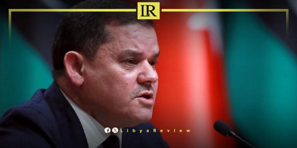 Abdul Hamid Dbaiba, Libya's Prime Minister of the interim Government of National Unity.