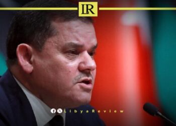 Abdul Hamid Dbaiba, Libya's Prime Minister of the interim Government of National Unity.