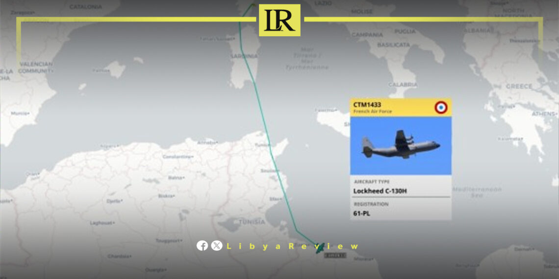 ItamilRadar: French Air Force Activity Detected in Libyan Capital