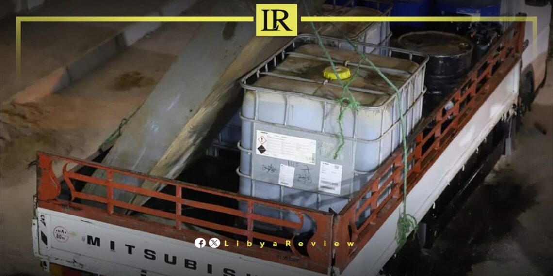Libyan Authorities Confiscate Large Fuel Tank in Ajdabiya Raid