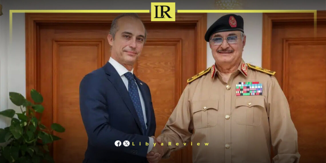 Haftar & Italian Ambassador Discuss Political Situation in Libya