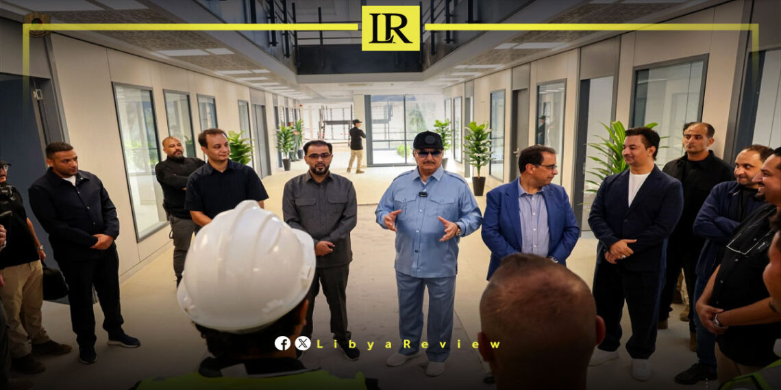 Haftar Inspects Construction Progress at Benghazi University