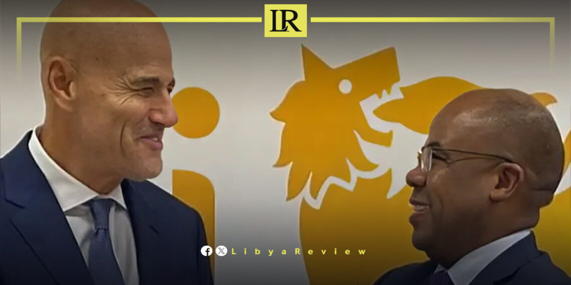 Libya & Italy’s Eni Discuss Oil Sector Cooperation At ADIPEC