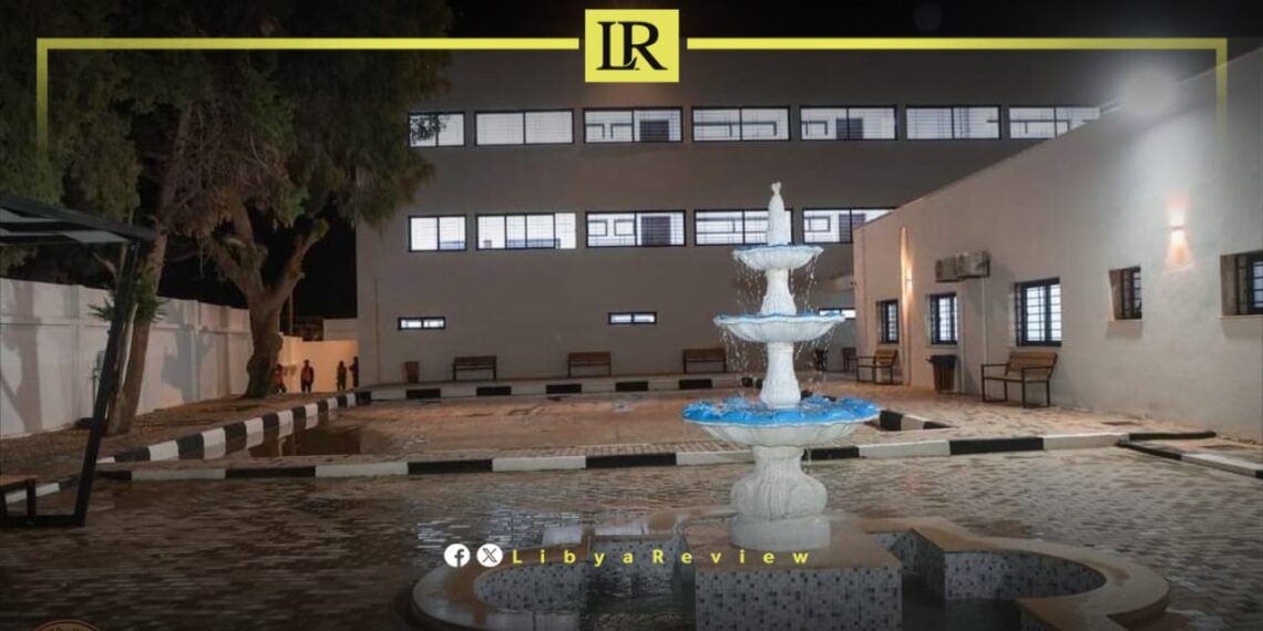Libya’s Development Fund Reopens School in Derna
