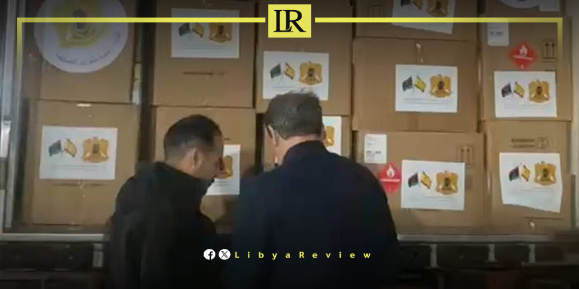 Libyan Army Sends Humanitarian Aid to Spain