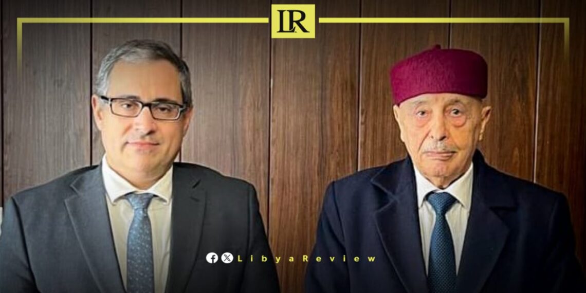 US Diplomat Discusses UN Roadmap with Libyan Parliament Speaker