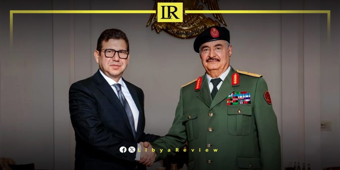 Haftar & Egyptian Intelligence Chief Discuss Political Progress in Libya