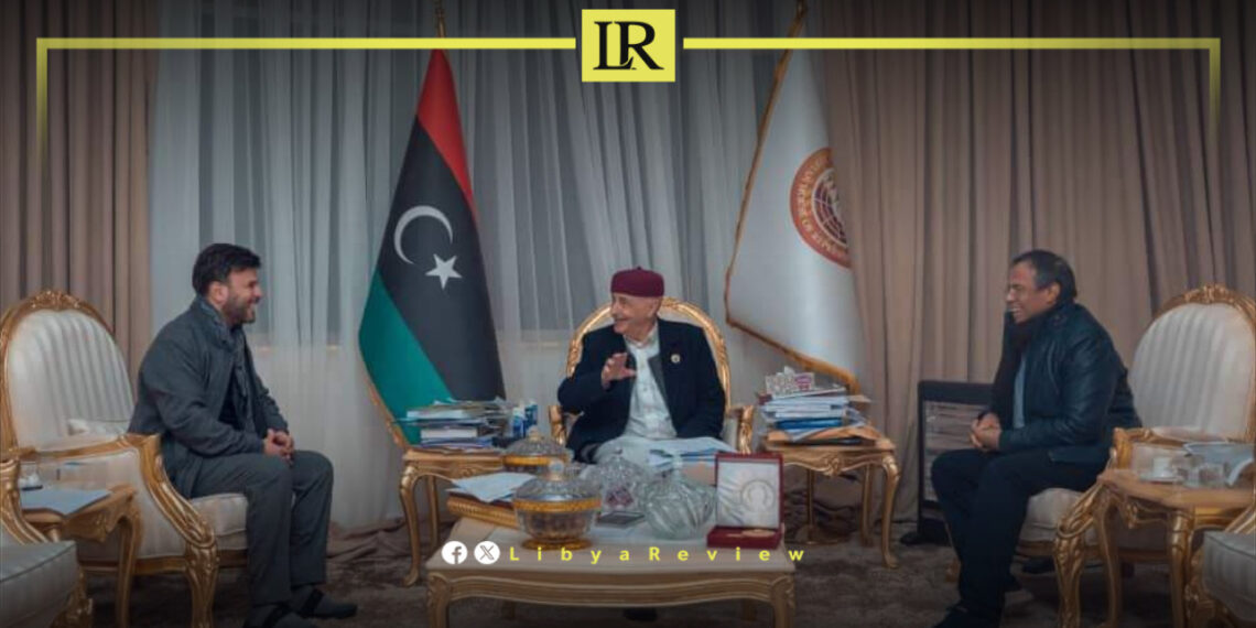Speaker of Libya’s House of Representatives, Ageela Saleh