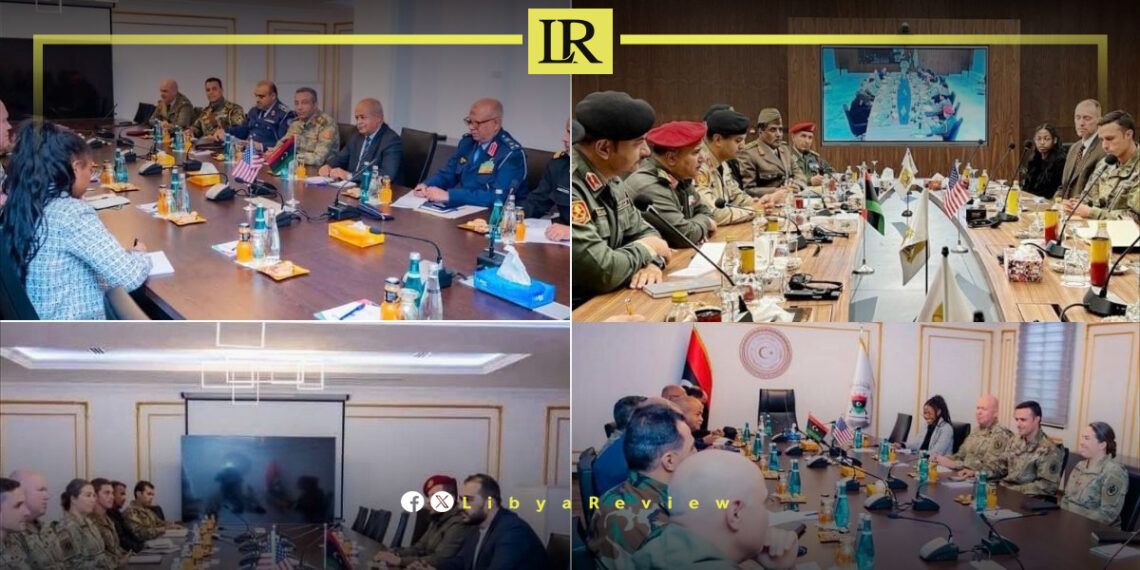 Libya & US Officials Discuss Ways to Enhance Military Cooperation